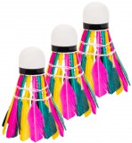 Tollaslabda szett, 3 db – színes szivárvány – ENERO