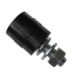 Tolókapu vezetőgörgő d=25 mm M12 poliamid (3262820)