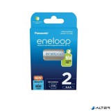 Tölthető elem, AAA mikro, 2x800 mAh Ni-MH, PANASONIC "Eneloop"