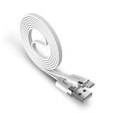 Töltő és adatkábel Lightning csatlakozóval 2A 1 méter Usams U-Like SJ024 fehér