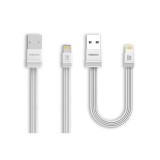 Töltő és adatkábel USB/Lightning csatlakozóval Remax Tengy RC-062I fehér