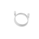Töltőkábel, USB-C - USB-C, mágneses, 100W, 1 m, AVAX CB610W Magnety, fehér (AXCB610W)