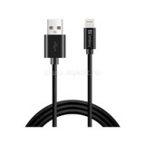 Töltőkábel, USB>Lightning MFI 1m Black (SANDBERG_441-39)
