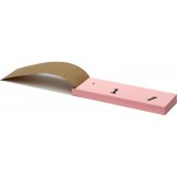 Tombola tömb 100 lapos D2 pasztell rózsaszín