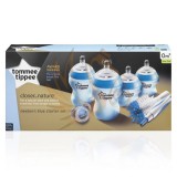 Tommee Tippee BPA-mentes újszülött cumisüveg kezdő szett fiú(9db)