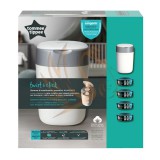 Tommee Tippee pelenkacsomagoló utántöltő 4db ajándék pelenkatároló szemetessel Twist & Click