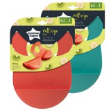 Tommee Tippee: Roll'N'Go szilikon vállpántos előke több változatban