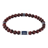 Tommy Hilfiger Wood Beads férfi karkötő THJ2790324