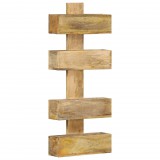 Tömör mangófa fali újságtartó 30 x 11 x 72 cm