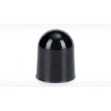 TOMPAR Vonóhorog kupak - műanyag - fekete