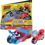 Tomy: Ricky Zoom kilövő készlet 2 db kismotorral