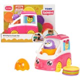 Tomy Toomies: Vidám fagyiskocsi foglalkoztató - rózsaszín