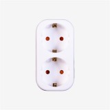 TOO ADW-200 2 aljzat fehér fali hálózati adapter