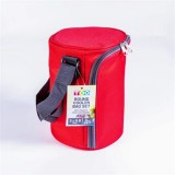 TOO CB-400 henger alakú ételhordó hűtőtáska 3db ételtartóval piros (CB-400)