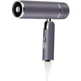 TOO HD-140 PR 1600 W, 1 sebesség, 3 hőfok, Lila-Inox összecsukható hajszárító ionizáló funkcióval