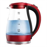 TOO KE-820 1,7L Prémium üveg vízforraló - Piros (KE-820)