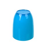 TOO KT-149-BL, 500ml-es, Duplafalú, Kerek, Műanyag, Kék, Pohár