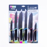 TOO KT-161 Paris ,6 db-os, Rozsdamentes acél, Konyhakés készlet