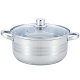 TOO KT-216 22cm Fazék - Ezüst (KT-216)