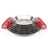 TOO KT-312 Paella serpenyő szilikon fogóval 24 cm (KT-312)