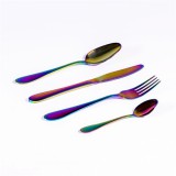 TOO KT-402, C Spark 16 db-os, Színes, Rozsdamentes acél, Evőeszköz Készlet