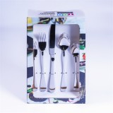 TOO KT-476, Sunday 20 db-os, Ezüst, Rozsdamentes acél, Evőeszköz Készlet