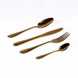 TOO Spark 16db-os evőeszköz készlet aranyszínű (KT-402 G) (KT-402 G)