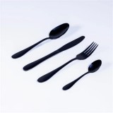 TOO Spark 16db-os evőeszköz készlet fekete (KT-402 B) (KT-402 B)