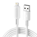 Toocki iPhone Lightning 2.4A 12W kábel 1m fehér (TXCL-YT02)