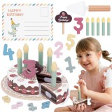 Tooky Toy fa születésnapi torta - 20 db-os készlet