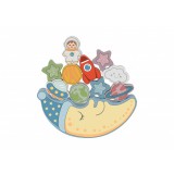 Tooky Toy montessori, űrhajós egyensúlyozó játék