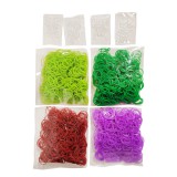 TOOWL Loom Gumi utántöltő szett, 4 szín 2000 db