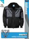 Top Elite FALCON BLACKGREY 3in1 technikai bélelt pamutgazdag munkakabát - munkaruha