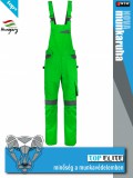 Top Elite NOVA GREEN kevertszálas technikai kantáros nadrág - munkaruha