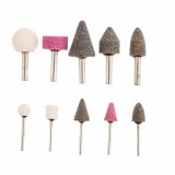 Top Tools CSAPOS KÖSZÖRŰKŐ KÉSZLET 10db 60H006