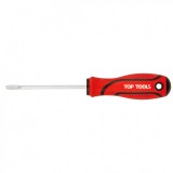 Top Tools csavarhúzó, lapos, 5.0 x 75mm