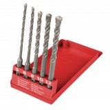 Top Tools SDS PLUS betonfúró készlet 5, 6, 8, 10, 12mm x160mm 60H615