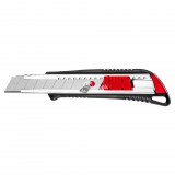 Top Tools Törhető pengés kés 18mm, fém vezetősín 17B528