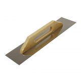 TOPEX Acél simító, rozsdamentes 480x130mm, fa markolat 13A248