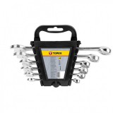 Topex csillag-villáskulcs készlet 8-17mm