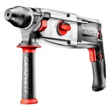 Topex-Graphite FÚRÓKALAPÁCS VÉSŐFUNKCIÓVAL, SDS PLUS, 900W, 3,4J, 4 FUNKCIÓ, FÚRÓTOKMÁNY, KOFFER