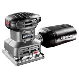 Topex-Graphite REZGŐCSISZOLÓ 220W, MUNKAFELÜLET 104X112MM, 3DB TALPPAL