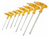 TOPEX imbuszkulcs klt 8 r t- nyelű 2-10 mm 35D967