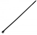 Topex kábelkötegelő 3,6mmx300mm, fekete, 100db
