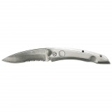 TOPEX Kés, összecsukható kés retesszel, 8cm penge, teljes 205mm 98Z110