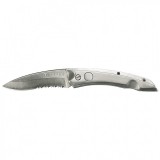 Topex összecsukható kés retesszel, 8cm penge, teljes méret 205mm