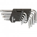 TOPEX Torxkulcs (ötágú) készlet TS10-50 9db, LYUKAS 35D950