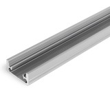 Topmet Floor8 alumínium LED padló profil, ezüst eloxált (előlap: K) - G6000220 - szálban
