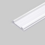 TOPMET LED profil ARC12 CD/U5 4000mm fehér