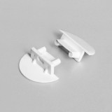 TOPMET LED profil BEGTIN12 végzáró fehér fúrt